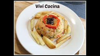 Arroz con pollo Colombiano a mi manera  receta fácil y deliciosa [upl. by Nazay]