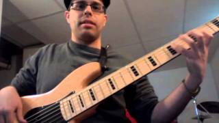 Rene Gonzalez reviews his new SX Ursa 2 jazz bass [upl. by Ilrebmik218]