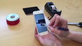 Do It Yourself SmartphoneEingabestift selbst basteln [upl. by Yrgoerg721]