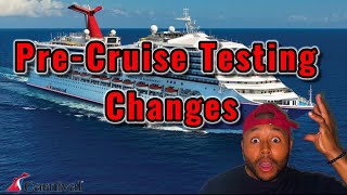 Cruise News PreCruise Testing Changes Rescue and Dining Option Returns [upl. by Pascoe339]