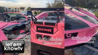 Flo Rida Buys Rick Ross A Water Jet Car As A Christmas Gift [upl. by Nagram82]