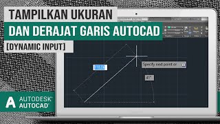 Cara Mengktifkan Dynamic Input AutoCAD [upl. by Ardnasirhc452]