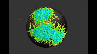 MYCELIUM GROWTH ALGORITHM [upl. by Kubiak]