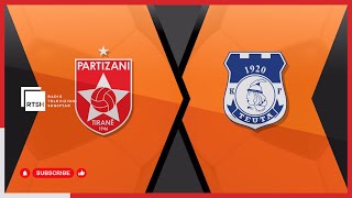 Partizani – Teuta  Abissnet Superiore  Java 12  Futboll  RTSH [upl. by Mcneil125]