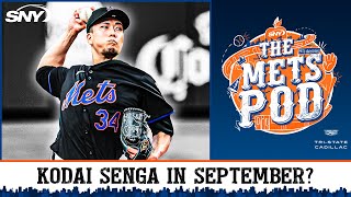 Can Kodai Senga come back to help the Mets this season  The Mets Pod  SNY [upl. by Nemracledairam]