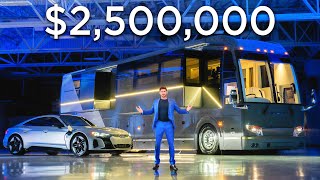 I LIVED IN The Most EXPENSIVE Motorhome in the World [upl. by Hanschen]