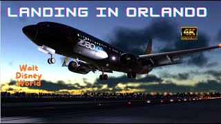 Landing in Orlando 18R DISNEY WORLD [upl. by Tsenre10]