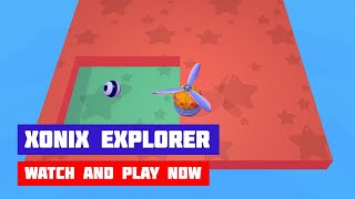 Xonix Explorer · Game · Gameplay [upl. by Itirahc]