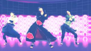 MMD x naruto Gentleman Uchiha family [upl. by Yemrots]