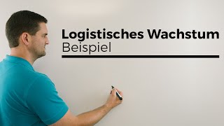 Logistisches Wachstum Nachtrag Beispiel Teil 1  Mathe by Daniel Jung [upl. by Syhr]