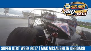 Super DIRTcar Series Max McLaughlin Oswego Speedway October 8th 2017  ONBOARD [upl. by Ielak268]