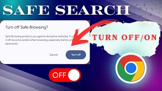 How to Turn On Safe Search in Google Chrome Android  Turn off safe search in Google chrome [upl. by Anaxor]