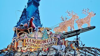 Hamurg Noel Pazarı 2023 Mutlu Yıllar Christmas Market in Hamburg Noel Pazarı Vlog Hamburg Almanya [upl. by Seessel]