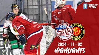 Highlights Falu IF  HC Dalen 25 [upl. by Arianna]