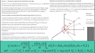 Mécanique du point référentiel Galiléen et non Galiléen changement de référence vitesse accélération [upl. by Nehpets]