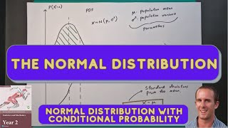 Normal Distribution Conditional Probability Example [upl. by Eciram]