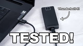 SABRENT Thunderbolt 5 Drive TESTED [upl. by Yeloc]