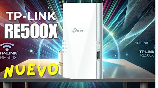 TPLink RE500X  Repetidor WiFi 6 AX1500 con Ethernet Gigabit para Gaming y Streaming [upl. by Sommers358]