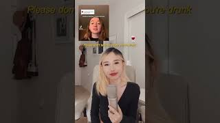 Dont Text Me When Youre Drunk Stacey Ryan TikTok Challenge by Cindy Zhang [upl. by Patnode]