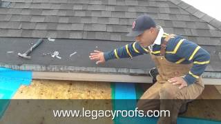 How To Tie In A Flat roof With A Shingle Roof  Legacy Flat Roofing amp Sheet Metal [upl. by Dnalrag]