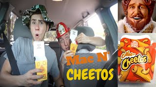 Burger King Mac N CheetosRaw Reaction amp Review  20 MINUTE WAIT FOR FAST FOOD [upl. by Heigl]