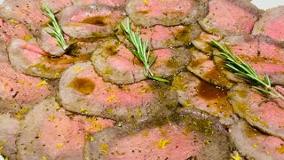 Roast Beef veloce cotto nel tegame [upl. by Lunna]