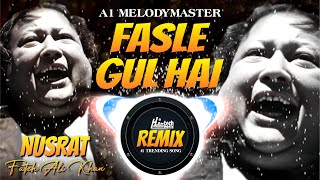 Fasle Gul Hai  Nusrat Fateh Ali Khan Ft A1 MelodyMaster  official HD video  HiTech Music [upl. by Chantal219]