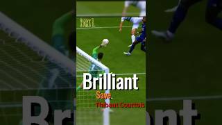 Brilliant Save Thibaut Courtois In Real Madrid  Part 1shortvideo save football thibautcourtois [upl. by Julissa10]