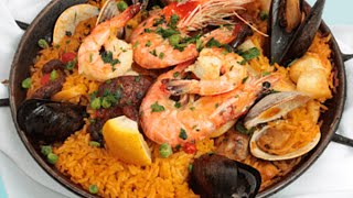 Homemade Seafood Paella Recipe  Authentic Spanish Dish MULTIRECIPIESANDCOOKERIES  YOU EVER EAT [upl. by Notsahc]