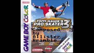 Tony Hawks Pro Skater 3 GBC Music Soundtrack Title Theme [upl. by Enellek]