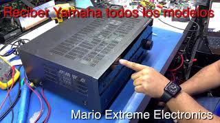 Yamaha RX 675 reset factory no prende solución  Hagan su donación información abajo👇 [upl. by Neehsuan485]