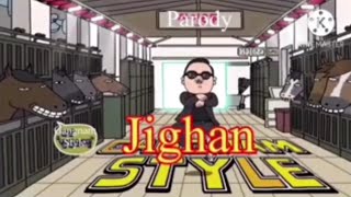 PSY  Gangnam Style Bhg Official Jighan Style Parody [upl. by Ahsemak]