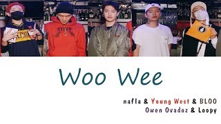 MKIT RAIN  우위 Woo Wee Feat nafla Young West BLOO Owen Ovadoz Loopy 가사 HanRomEng [upl. by Grata]