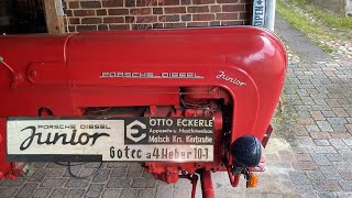 Porsche Diesel Junior Eckerle Kraftheber ausbauen Gotec a4 Heber 101 Hydraulik [upl. by Edorej]