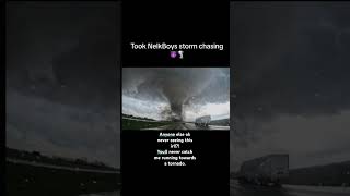 tornado chasing is not my callingtornado stormchasers [upl. by Hauck]