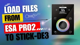 Load Files From ESA Pro 2 to STICKDE3  Quick Tutorial  Nicolaudie [upl. by Tabitha655]