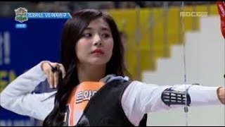 Chou Tzuyu Hair Flip  Archery  TWICE  Chou Smile  Viral  K POP STAR [upl. by Acinat]