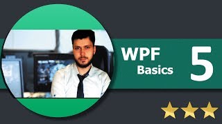 تعليم WPF شرح عربي 5 العناصر الحاوية  العنصر StackPanel [upl. by Nnyliram232]