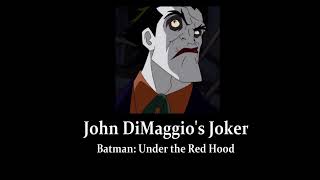 Personal Voice Acting Practice 1  John DiMaggios Joker [upl. by Matilde]