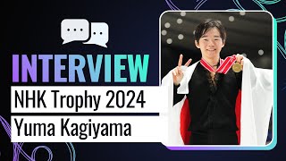 BackToBack Champ  Yuma KAGIYAMA JPN  Men Winner  NHK Trophy 2024  GPFigure [upl. by Lesli]