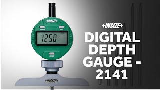 Insize 2141 Series Digital Depth Gauge Operation  Cutwel TV [upl. by Lesslie]