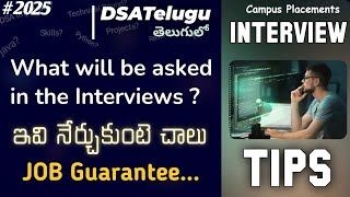 What will be asked in the interviews Interview Tips and tricks Interview Guidance for Freshers 2024 [upl. by Blount462]