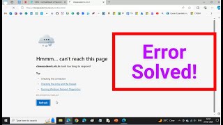 How to open websites which are not opening Hmmm Cant reach this page  Issue Solved [upl. by Oremor110]