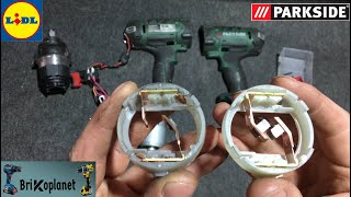 REPARACION BARATA LLAVE DE IMPACTO PARKSIDE PARTE 22 [upl. by Enawd]