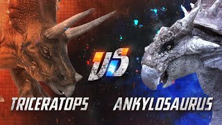 Triceratops VS Ankylosaurus [upl. by Van689]