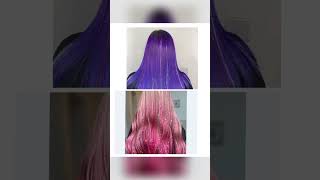 Purple glitter 💜 vs pink glitter 💖do like share subscribe 👍🥺 [upl. by Nnyltak]