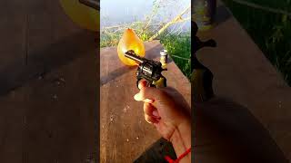 Slingshot with toy ideas challenge diy play toys slingshot youtubeshorts [upl. by Halima]