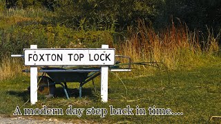 FOXTON LOCKS Remarkable Grade II Listed site [upl. by Nonnah]