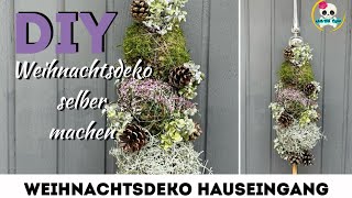 Weihnachtsdeko einfach selber machen  ZAUBERHAFTE GARTENSTECKER für Hauseingang amp Garten [upl. by Davison]