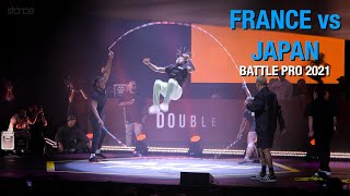 Double Dutch  FRANCE vs JAPAN  stance  BATTLE PRO 2021 [upl. by Sabella]